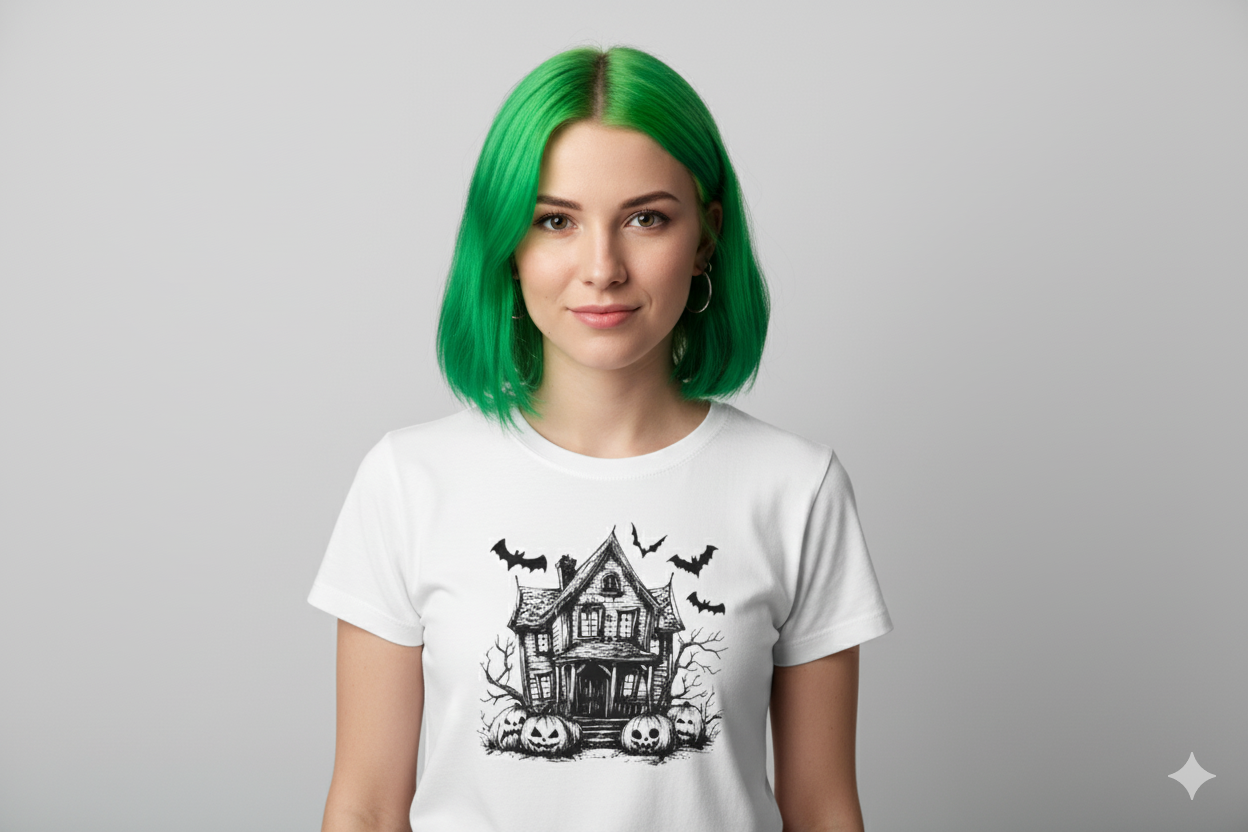 Horror House Haunted T-Shirt