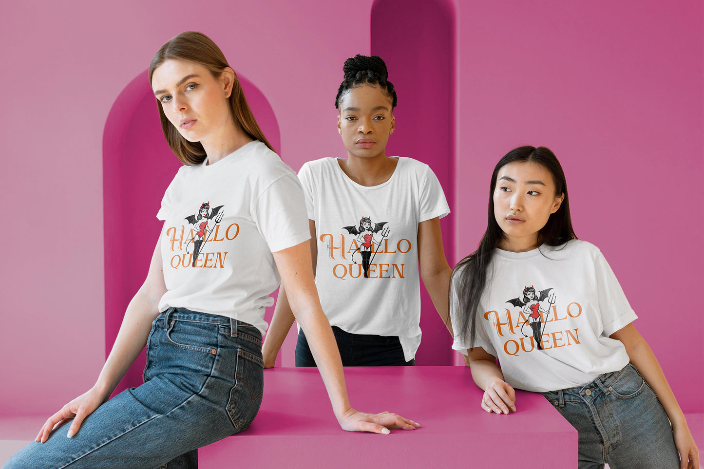 Halloqueen Halloween T-shirt
