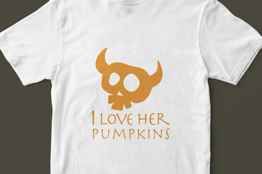 I Love Her Pumpkins Tee