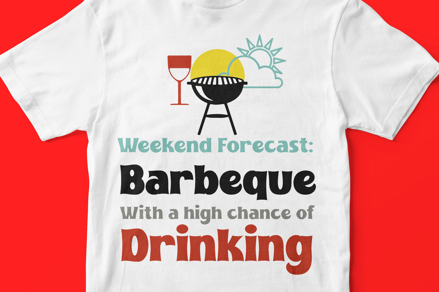 Weekend forecast T-shirt Version-2