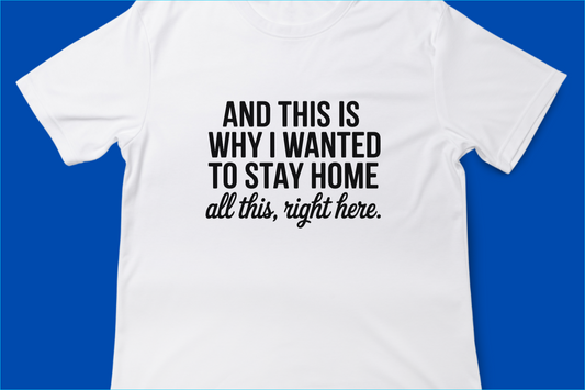 and This Is Why I Wanted To Stay Home