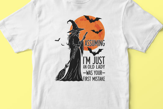 Assuming Halloween T-shirt