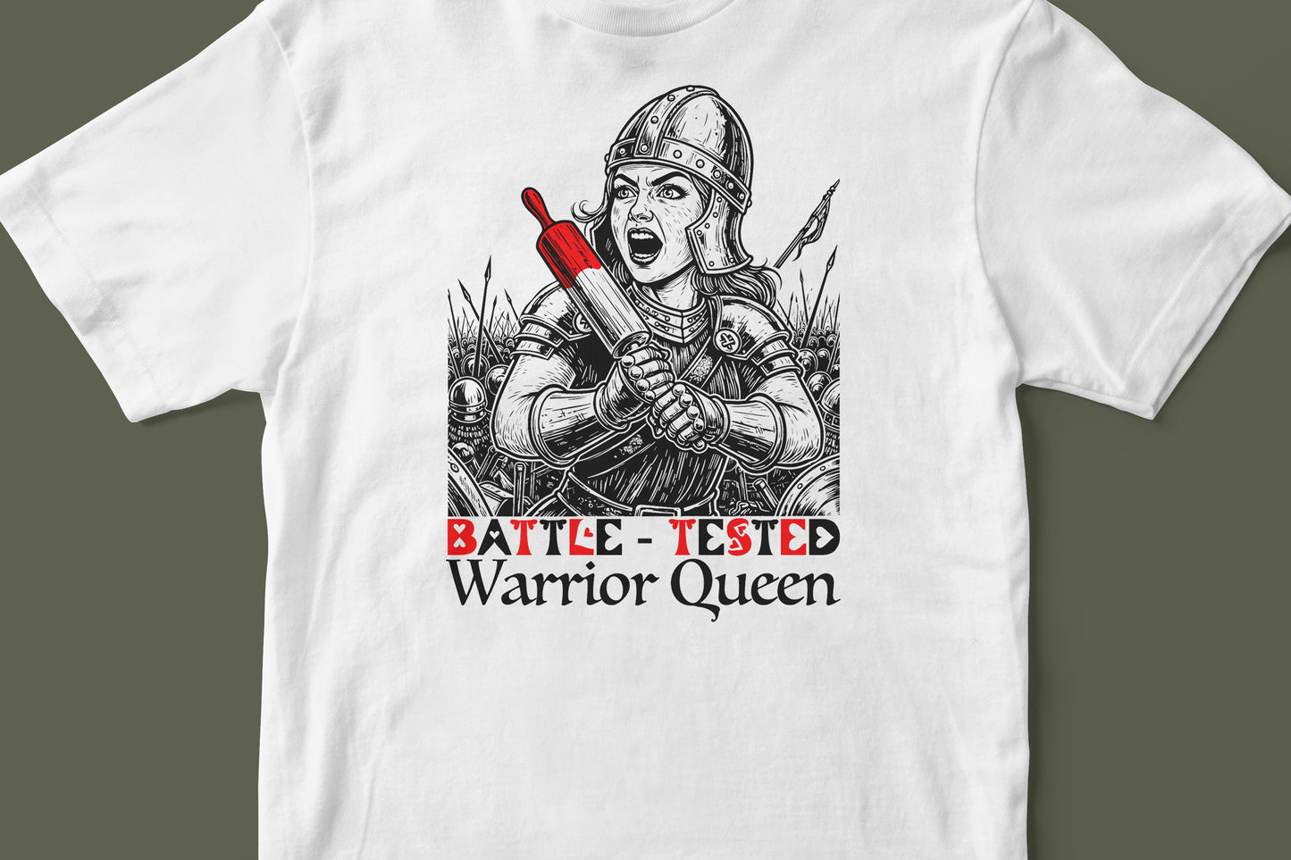 Battle Tested warrior Queen