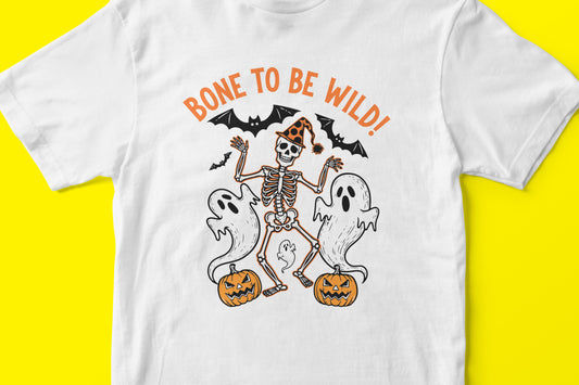 Bone to be wild! Halloween T-shirt