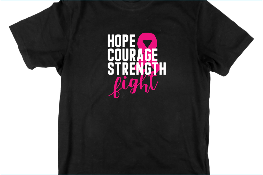 Hope Courage Strength Fight