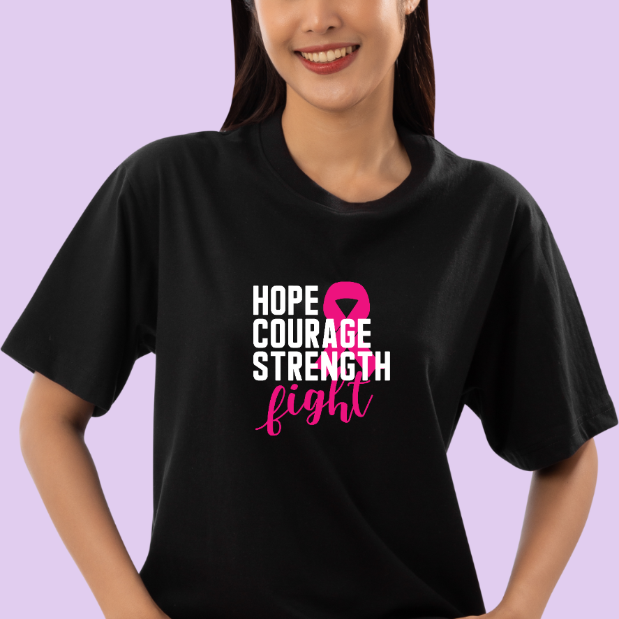 Hope Courage Strength Fight
