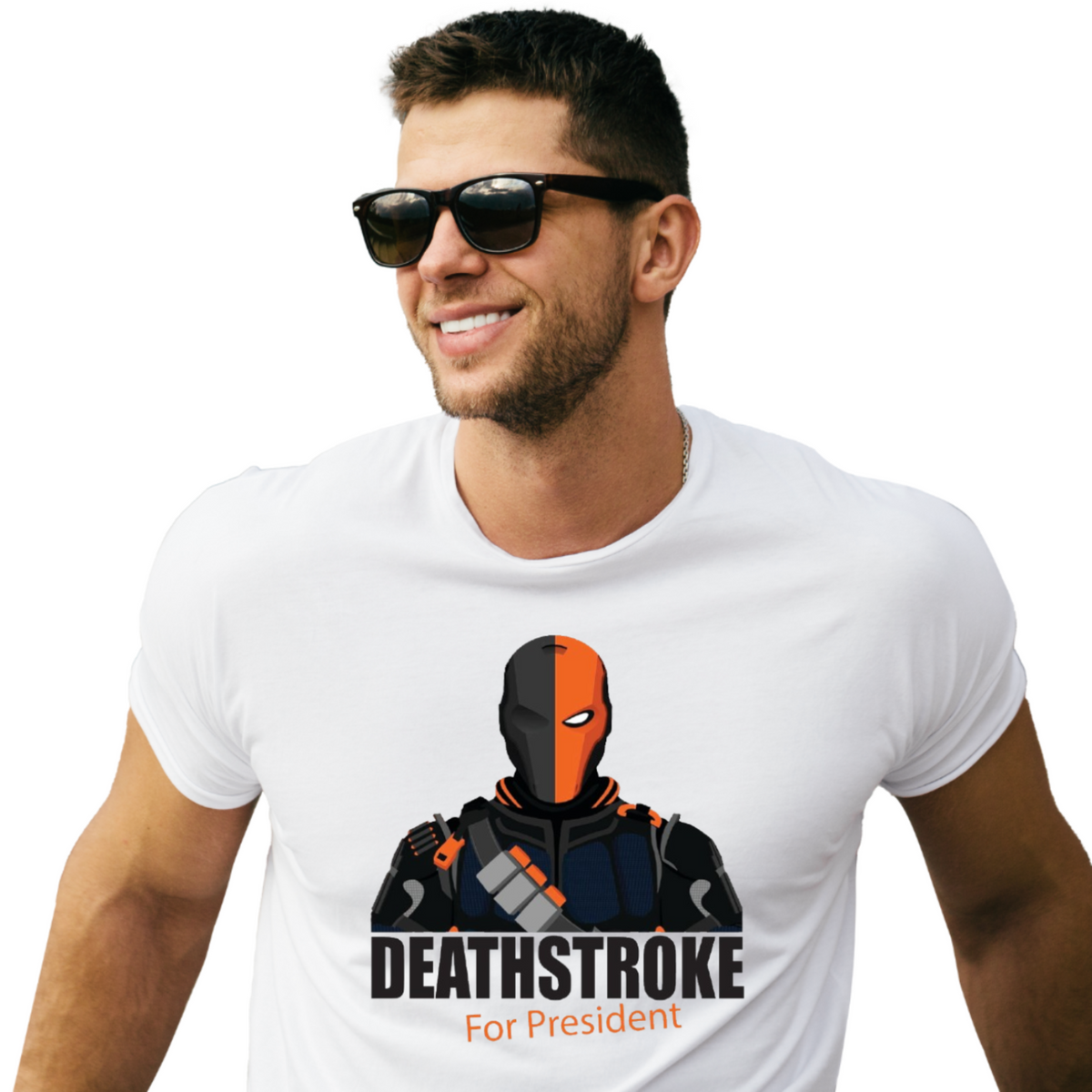 Deathstroke for President Tee