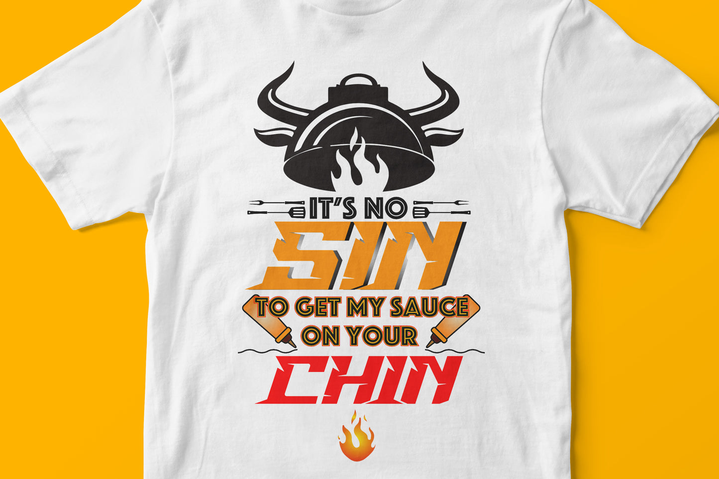 It is no Sin - BBQ t-shirt