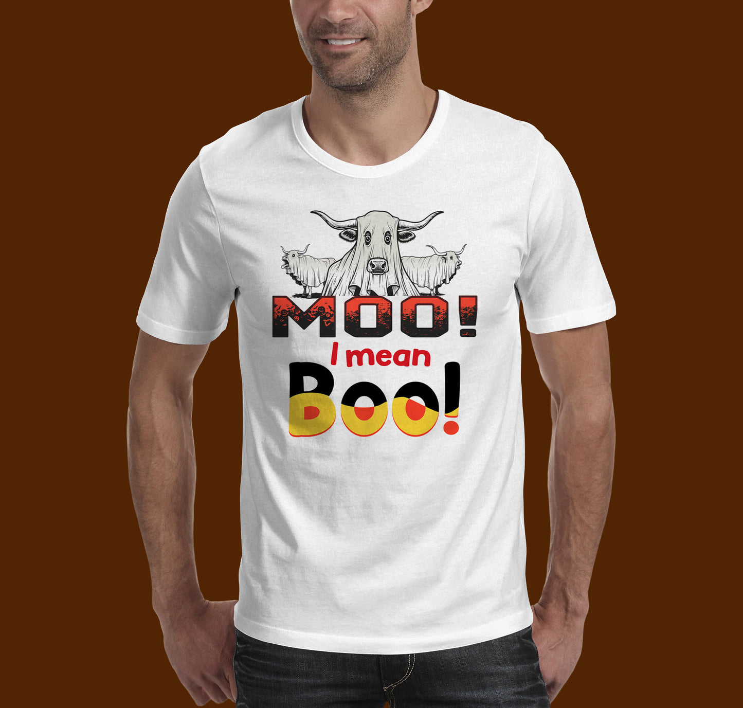 Moo halloween T-shirt