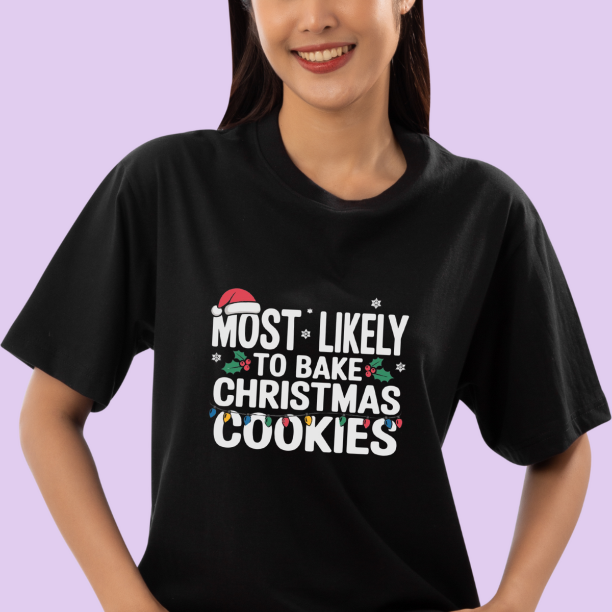 Most Likely to Bake Christmas Cookies Tee