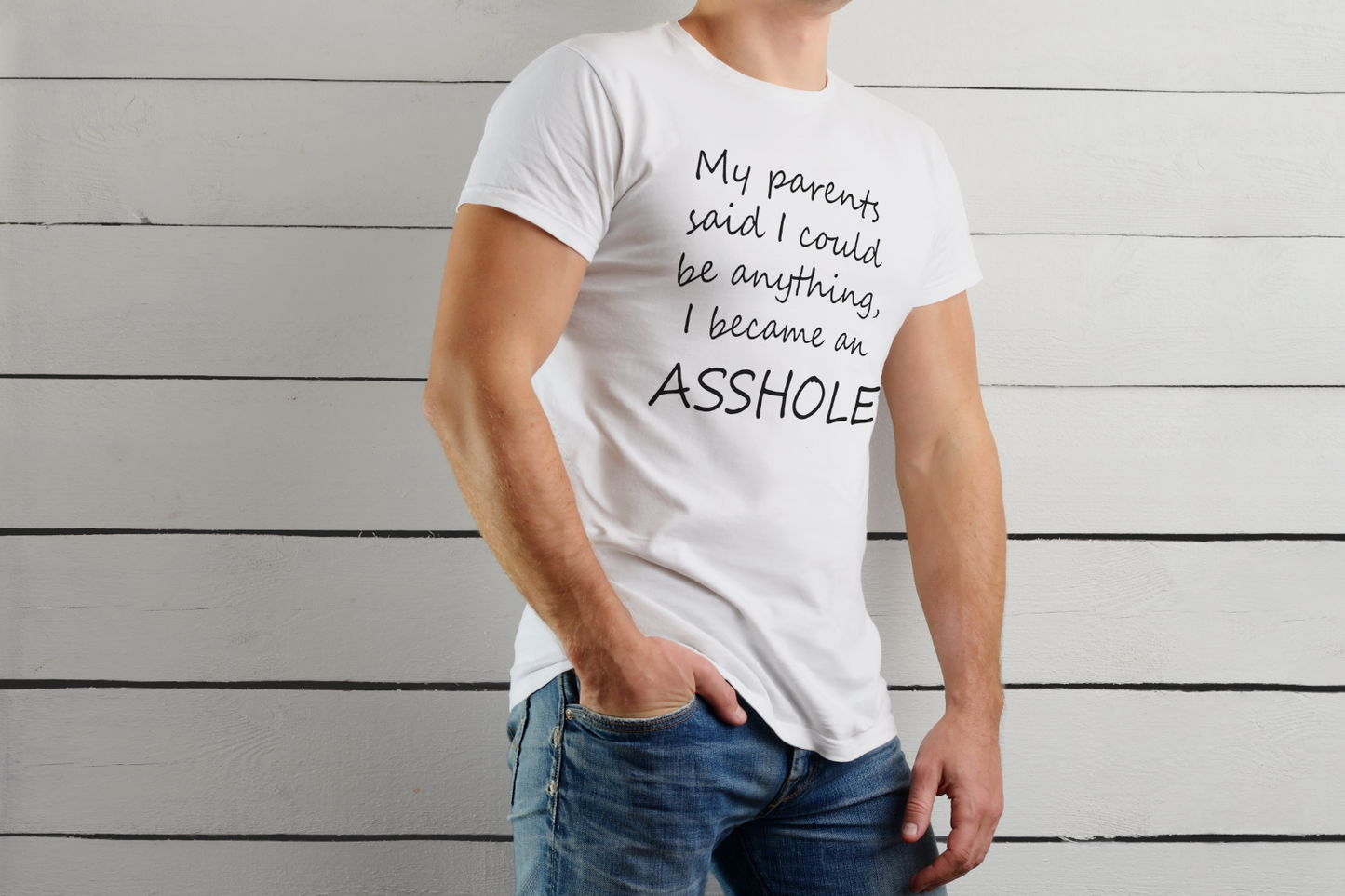 My parents said I could be anything