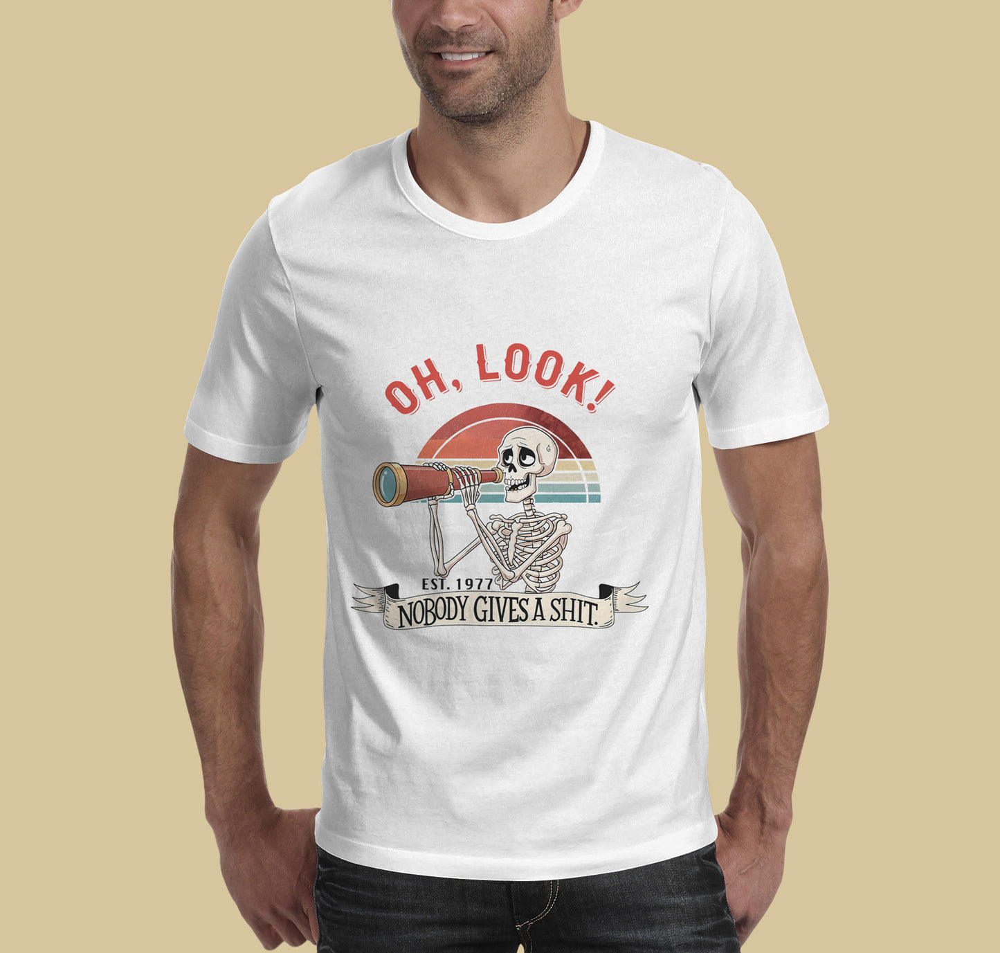 Oh Look! Nobody gives a shit T-shirt