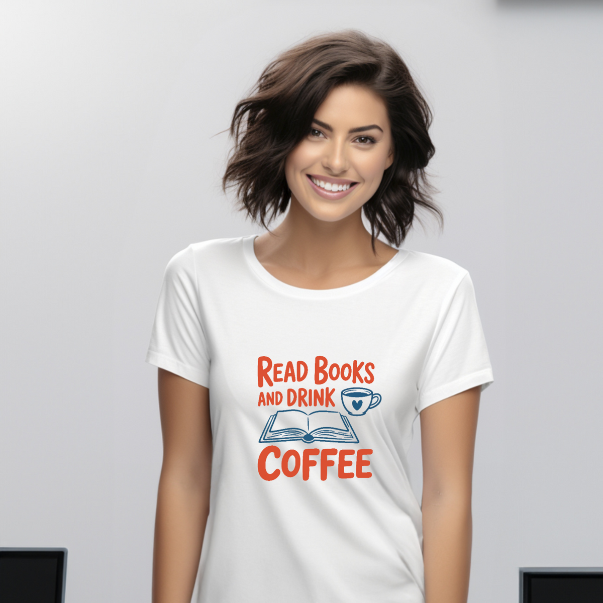 READ BOOKS AND DRINK COFFEE