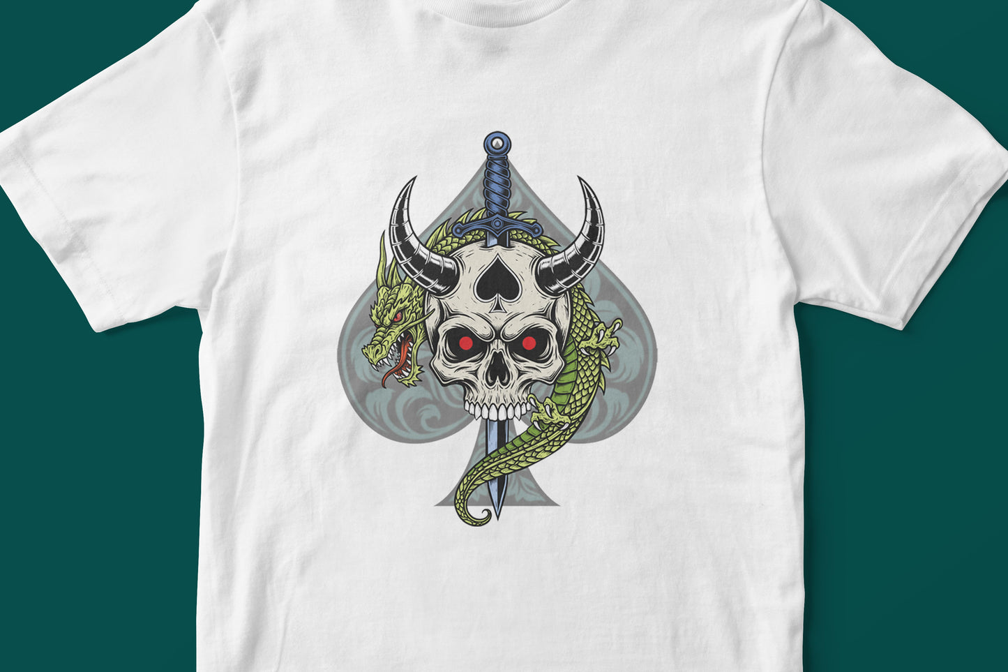 Skull and Dragon T-shirt