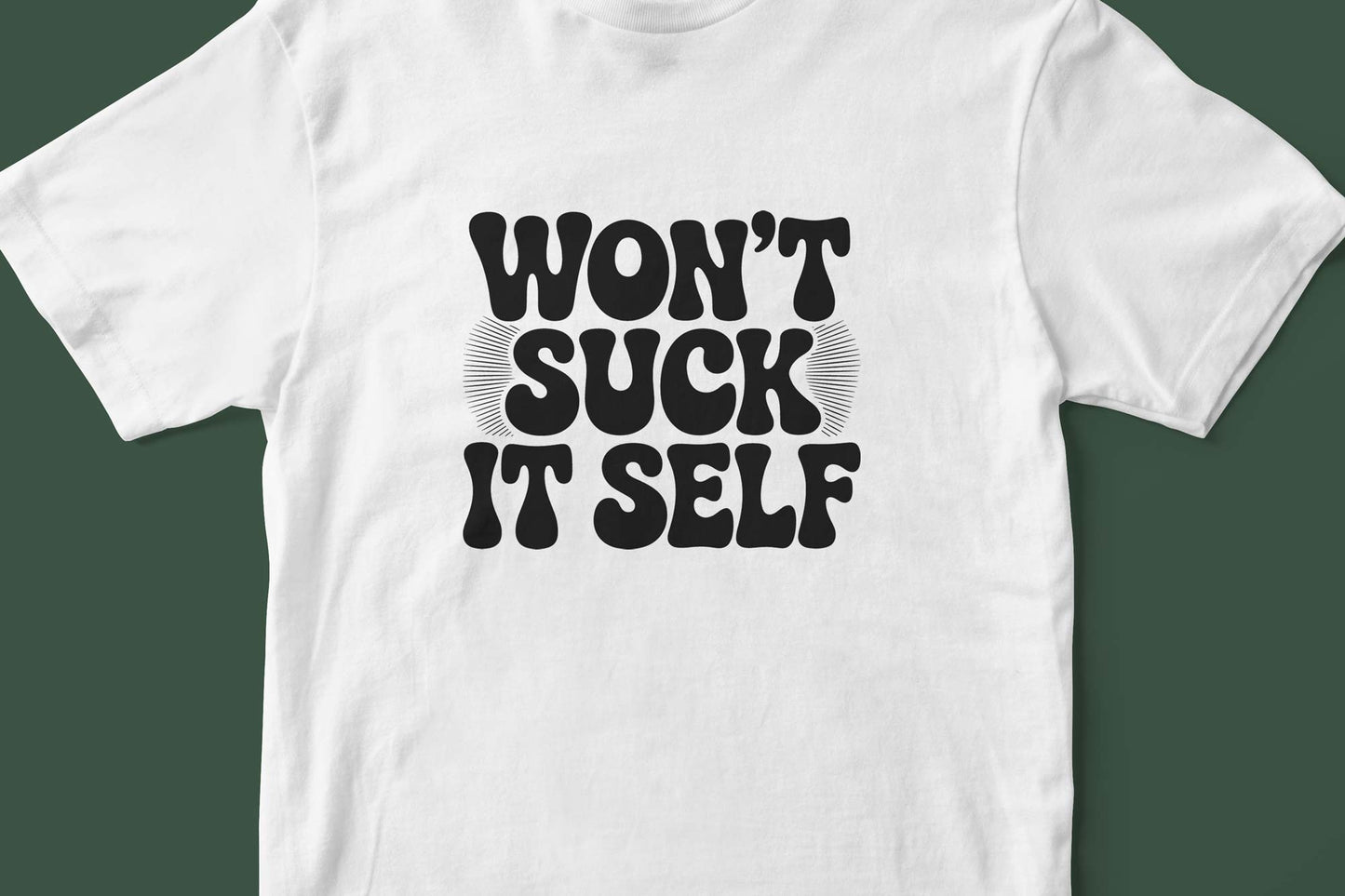 Wont Suck it self