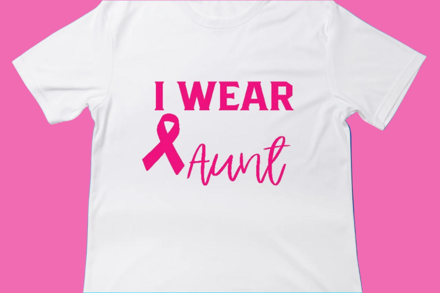 I Wear This for My Aunt Tee