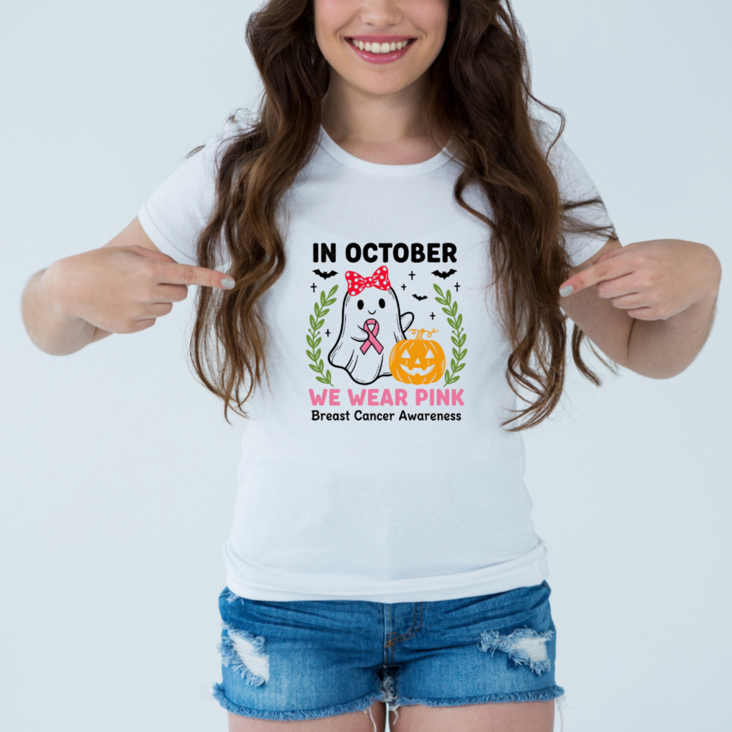 In October We Wear Pink Tee
