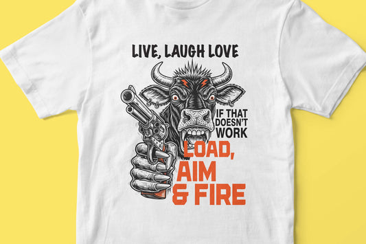 Live, Laugh Love T-shirt