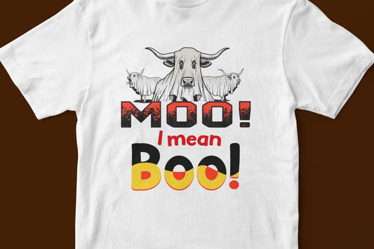 Moo halloween T-shirt