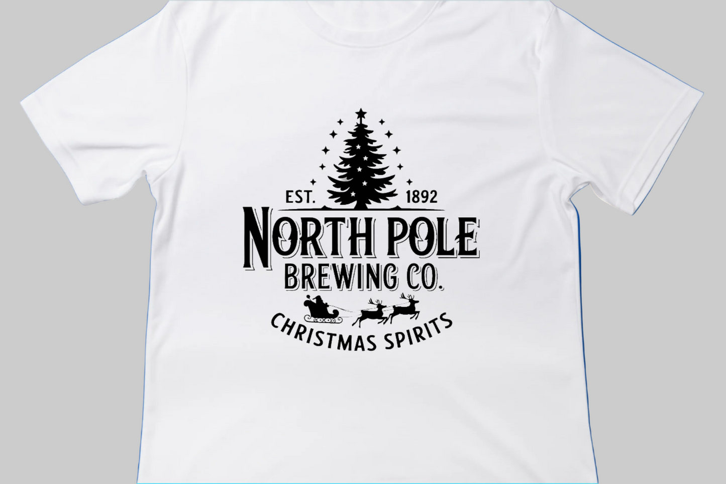 North Pole Brewing Co. Christmas Spirits Tee