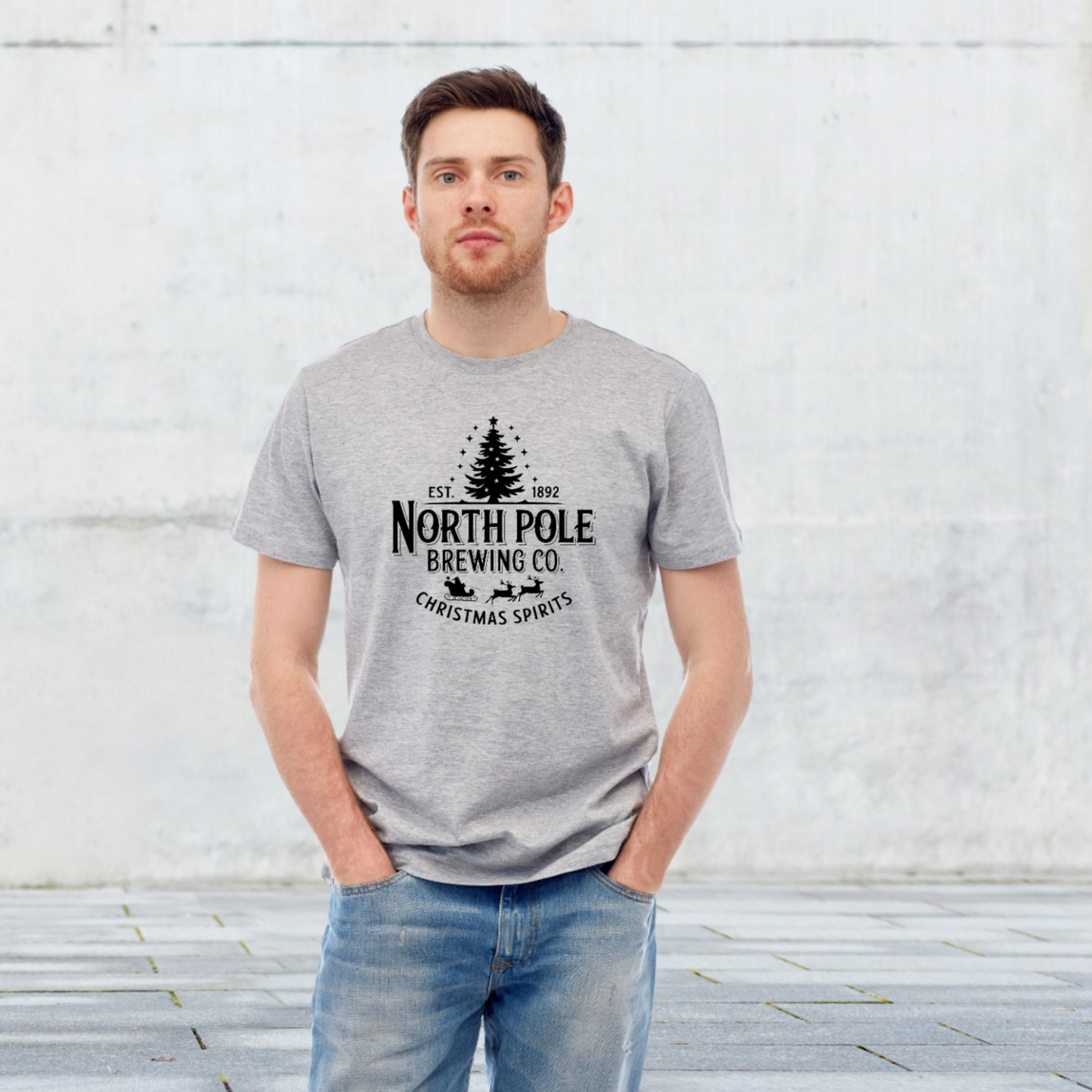 North Pole Brewing Co. Christmas Spirits Tee