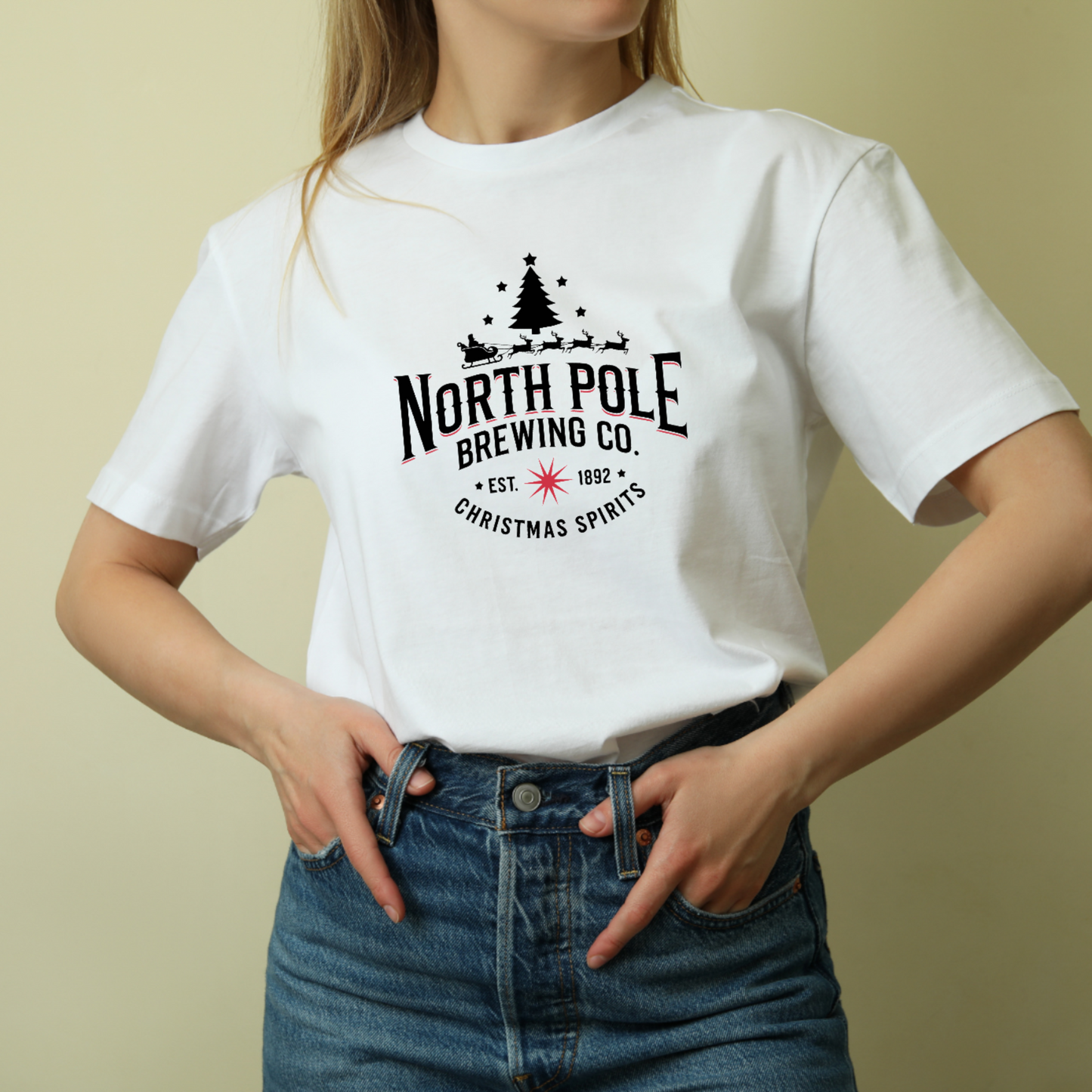 North Pole Brewing Co. – Christmas Spirits Tee