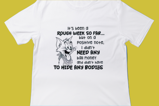 It’s Been a Rough Week… But No Bail Money Was Needed.