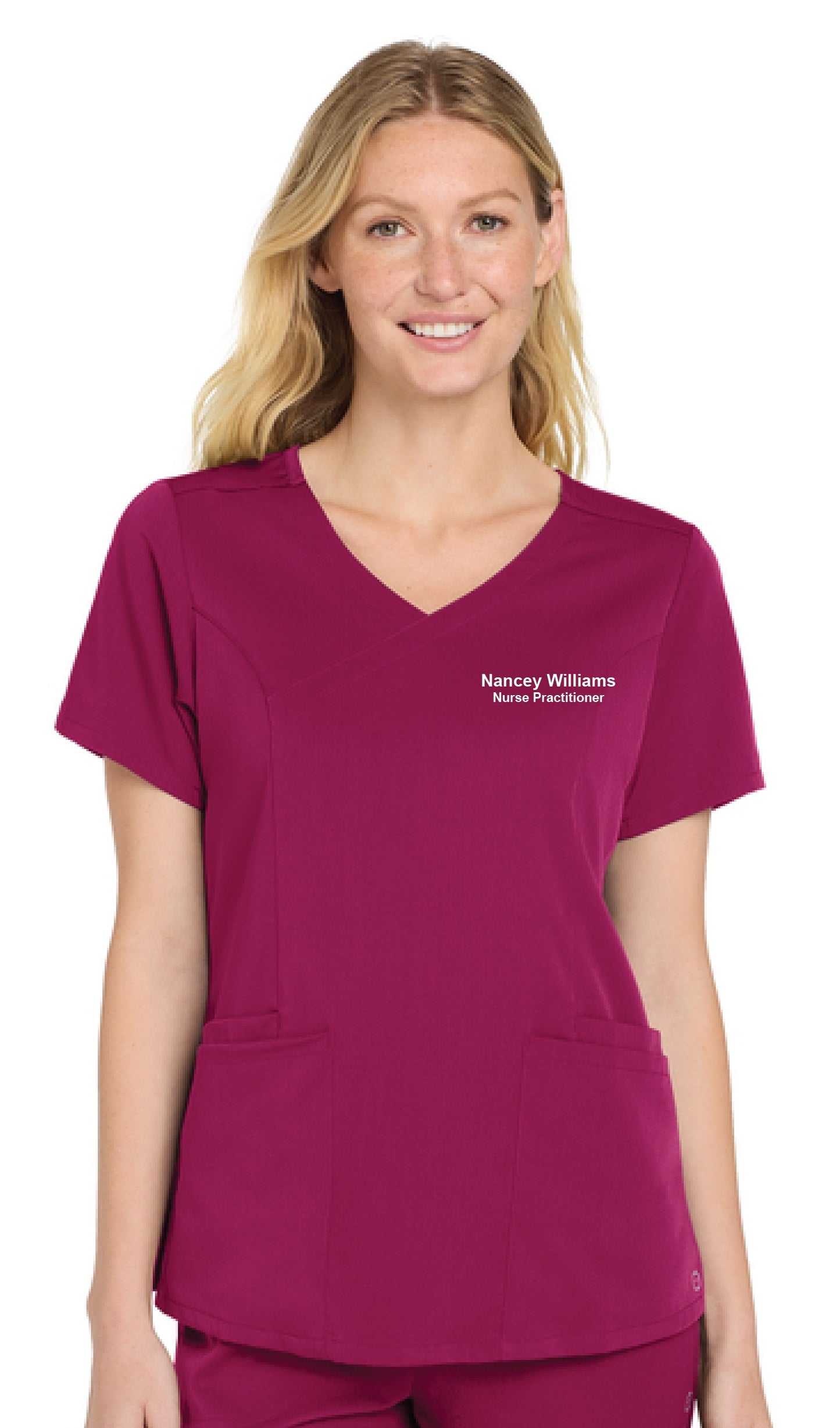 Scrubs - WW4760 Wink® Women’s WorkFlex™ Mock Wrap Top