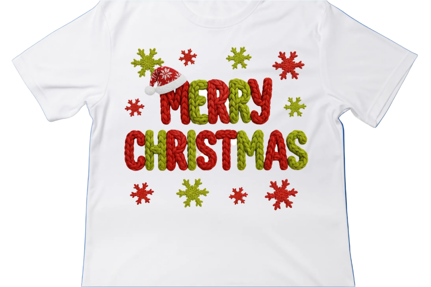 Yarn Merry Christmas Tee