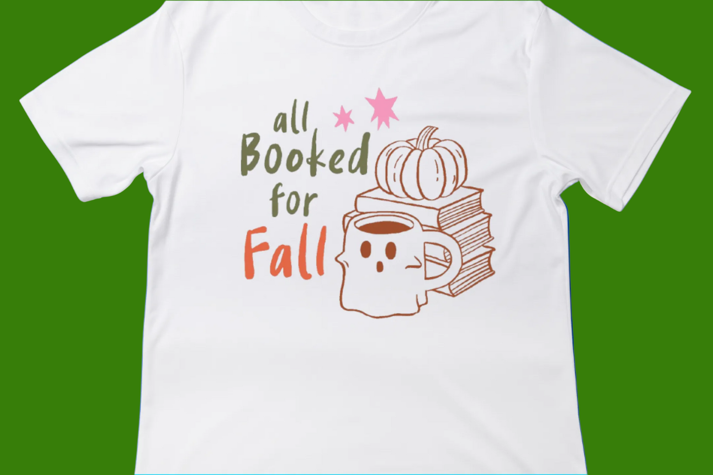 All Booked for Fall Tee