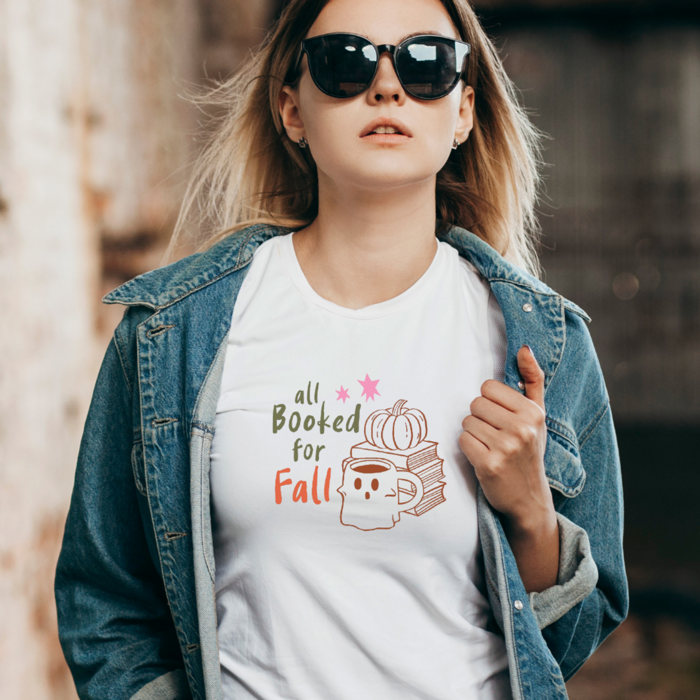 All Booked for Fall Tee
