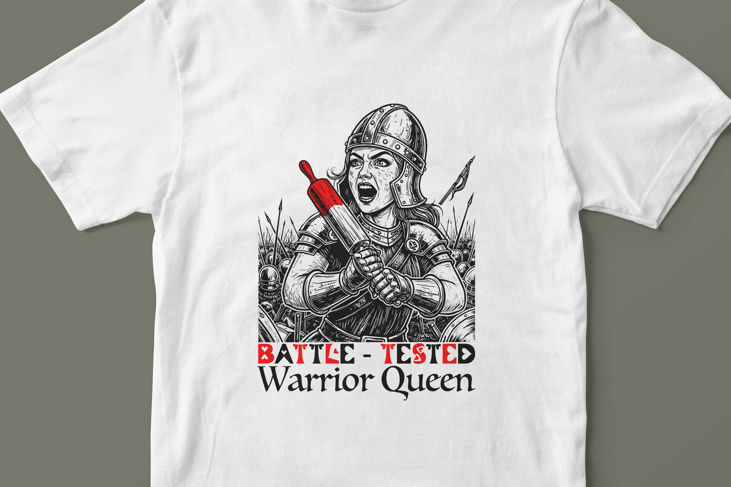 Battle Tested warrior Queen