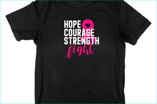 Hope Courage Strength Fight