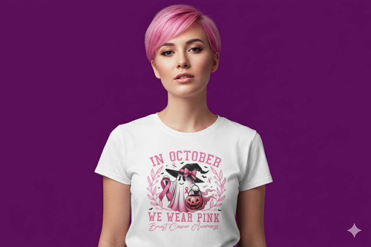 In October we wear pink