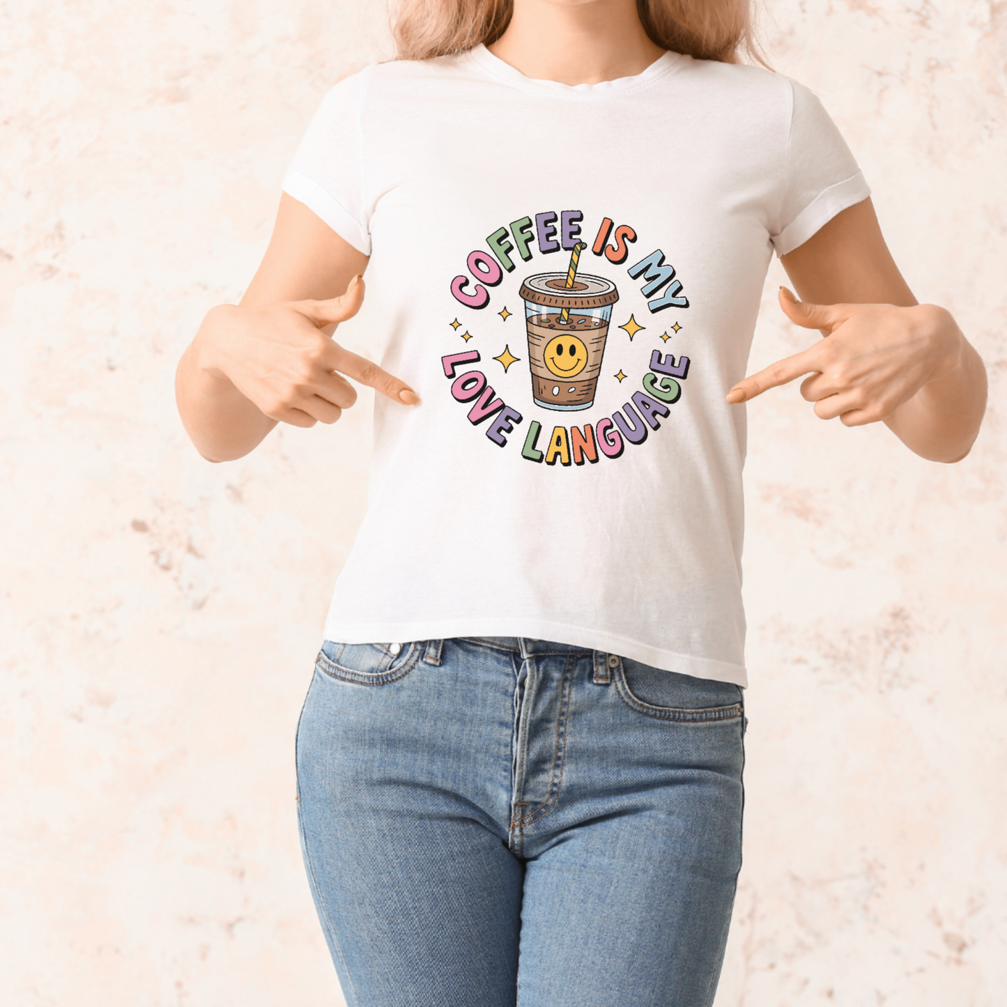 Coffee Is My Love Language,  Cute Aesthetic Tee