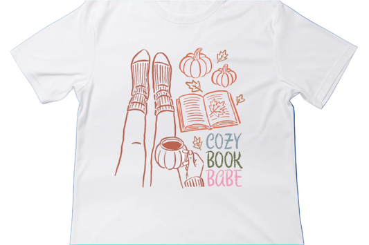 Cozy Book Babe Tee