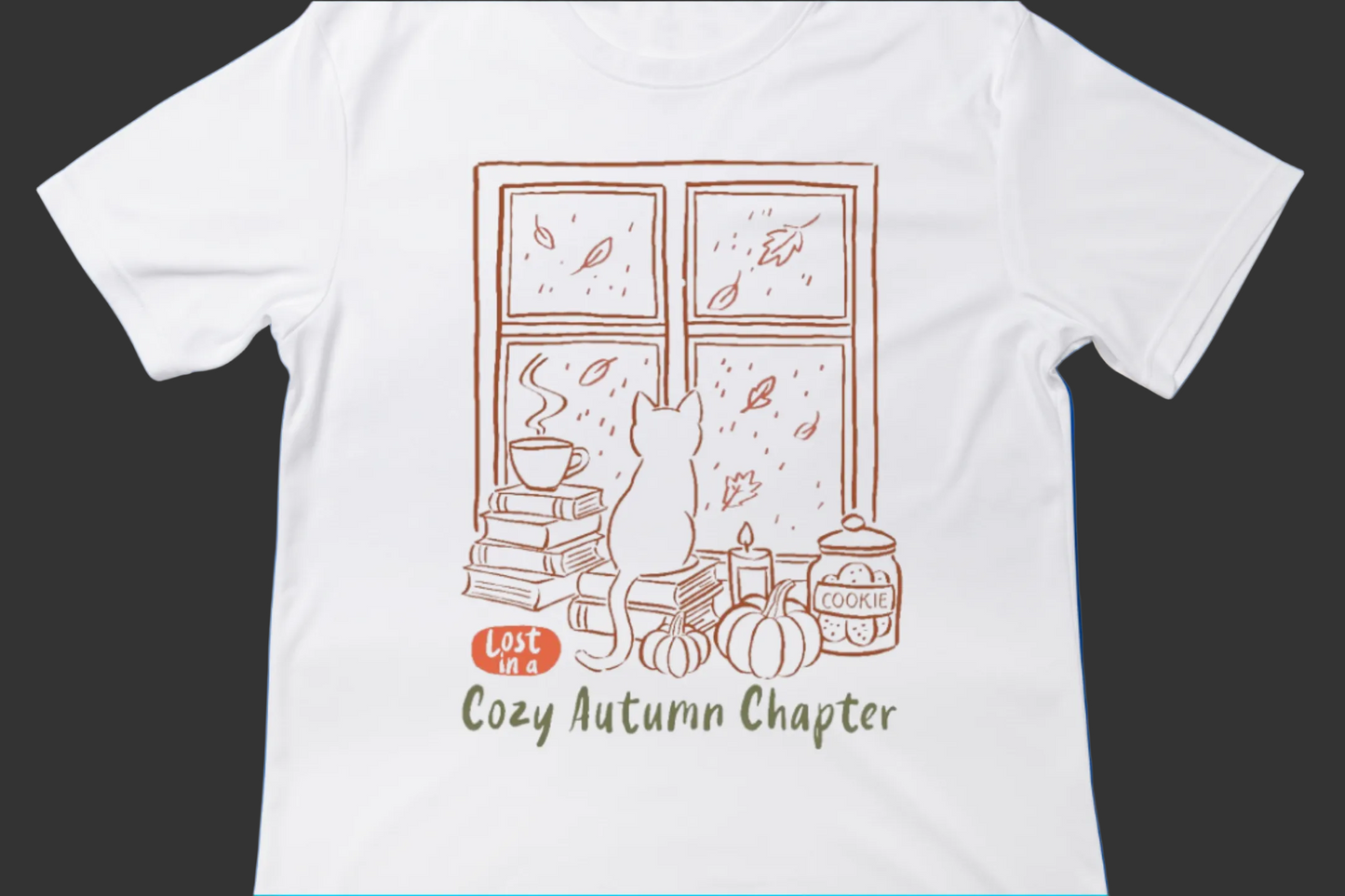 Cozy Cat Window Tee