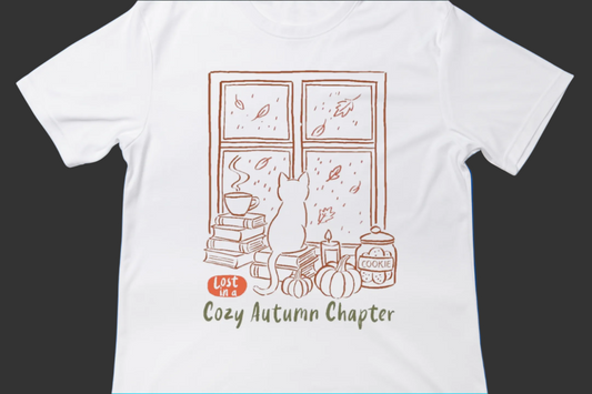Cozy Cat Window Tee