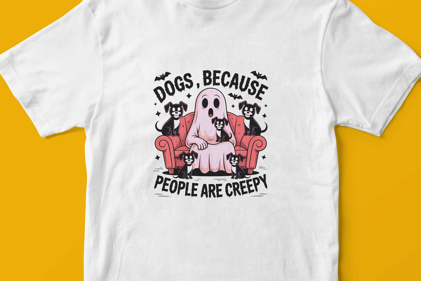Dogs, because people are creepy