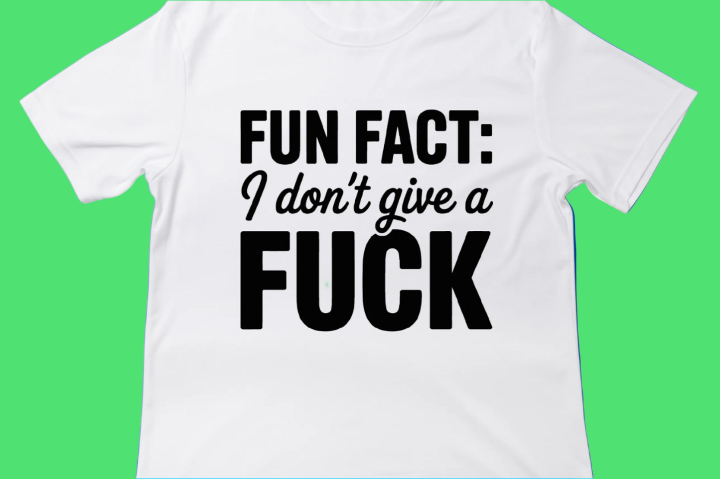 Fun Fact: I Don’t Give a F*ck Tee