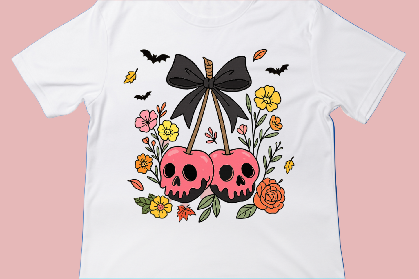 Spooky Cherry Skulls