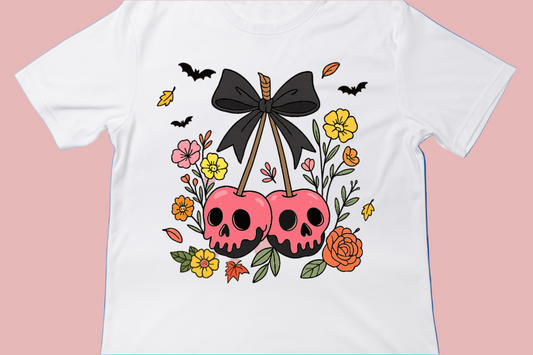 Spooky Cherry Skulls