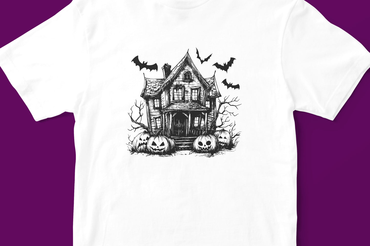 Horror House Haunted T-Shirt