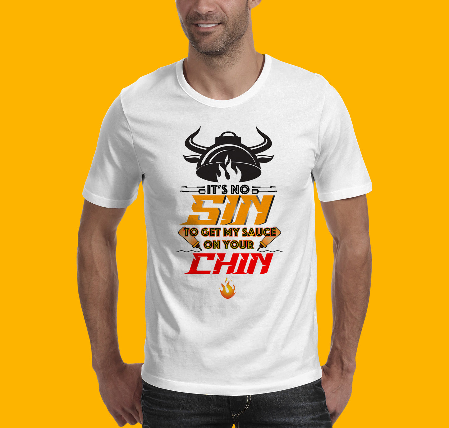 It is no Sin - BBQ t-shirt