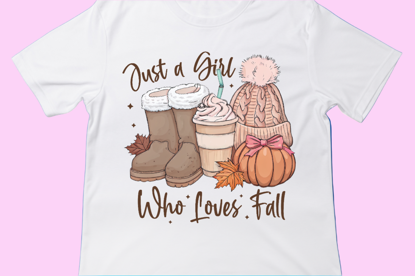 Just a Girl Who Loves Fall Tee