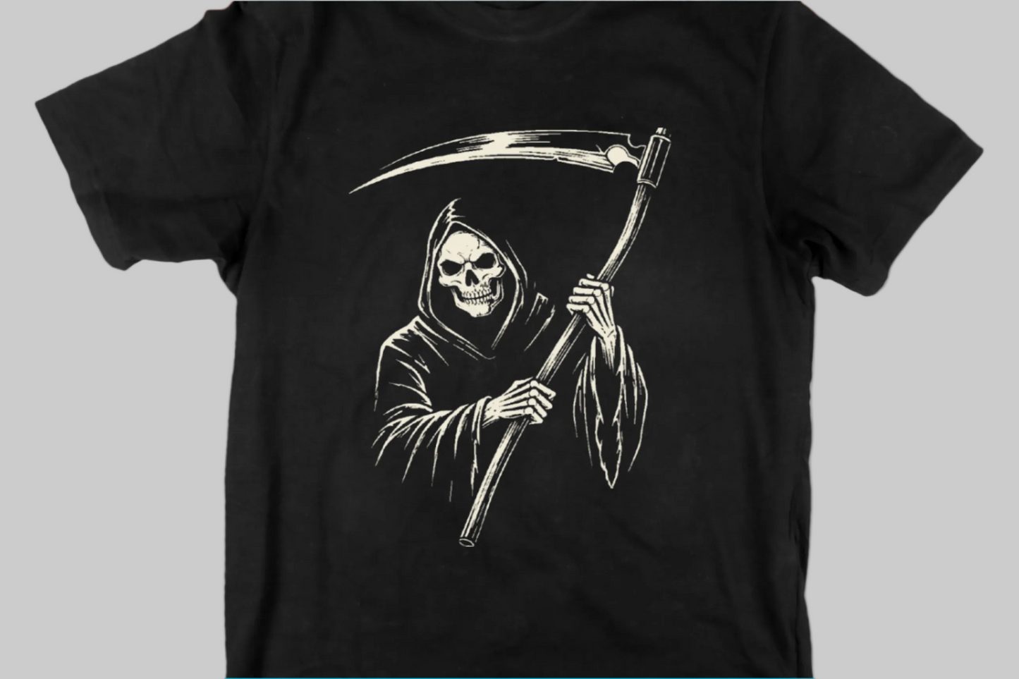 Grim Reaper Scythe Tee