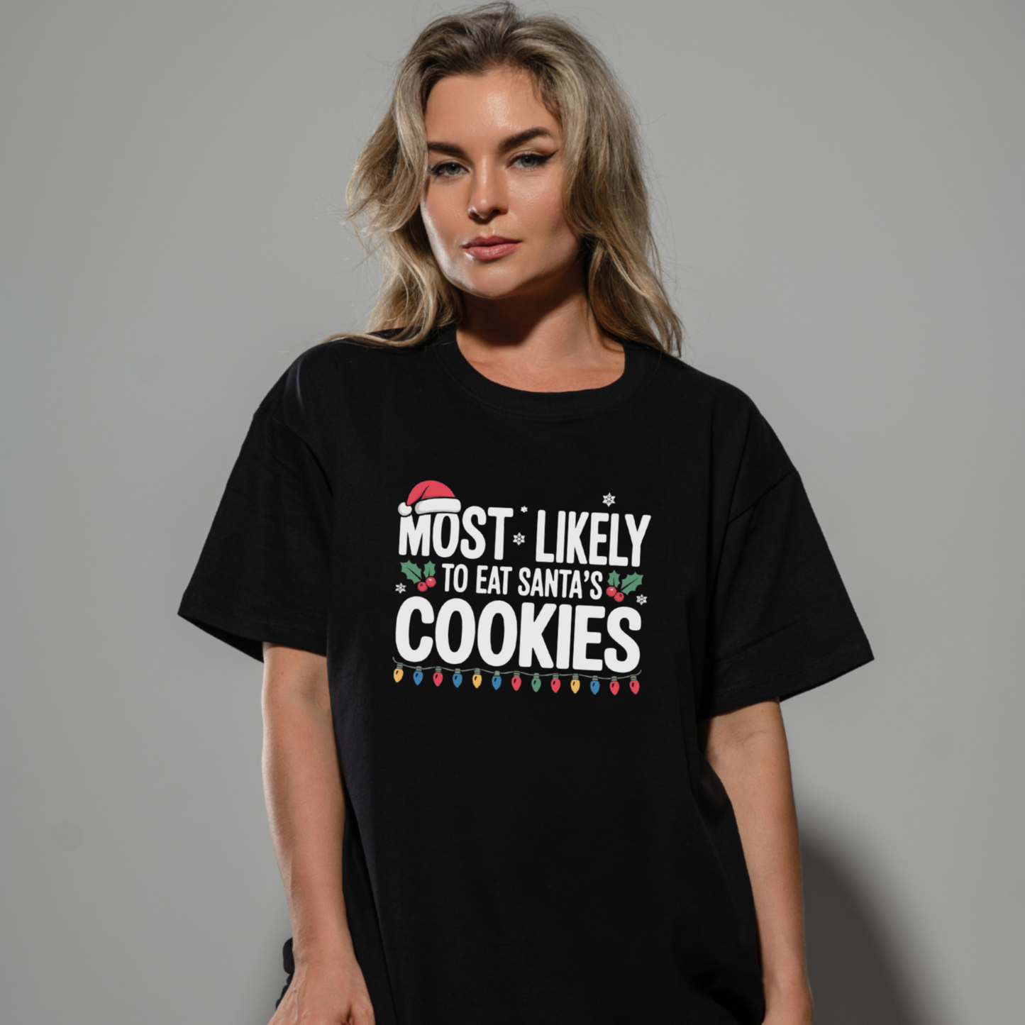 Most Likely to Eat Santa’s Cookies Tee