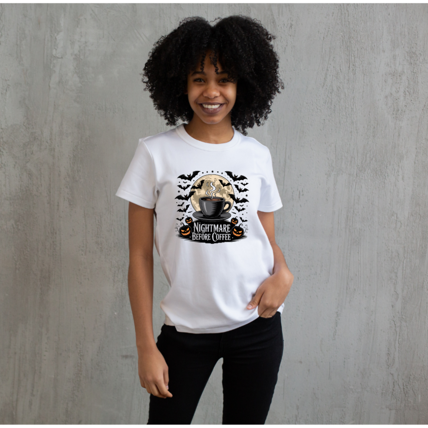Nightmare Before Coffee Tee