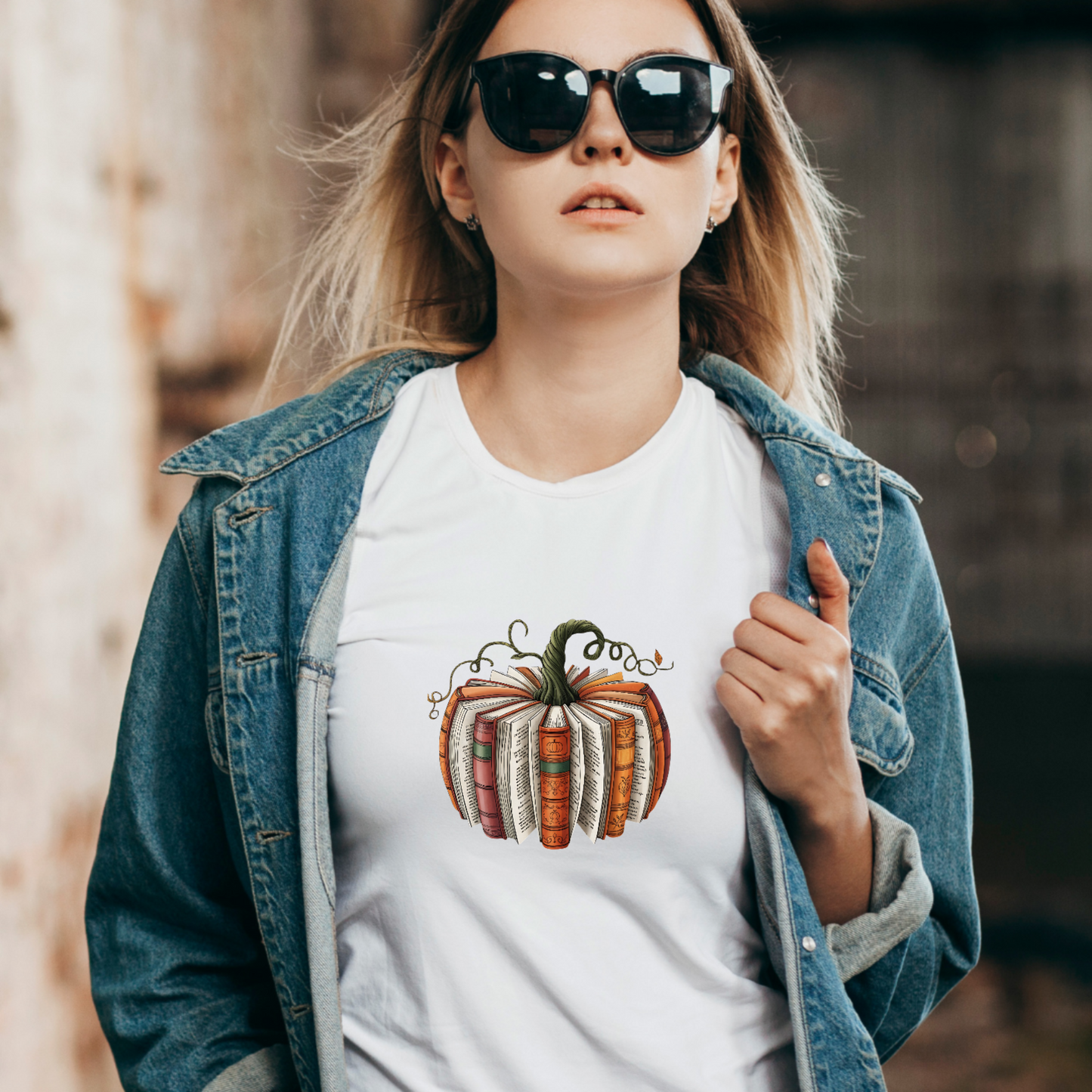 Bookish Pumpkin Tee