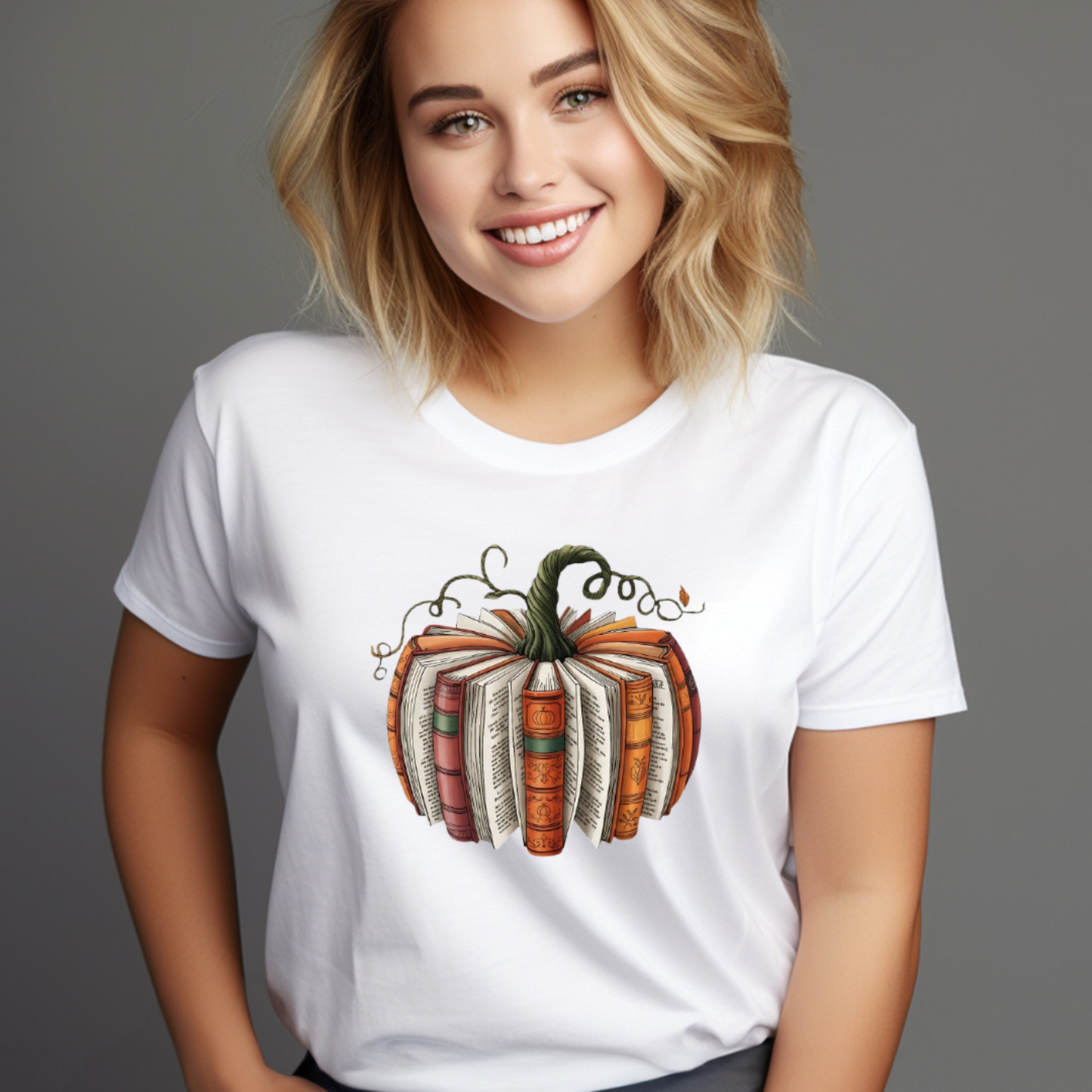 Pumpkin Book Tee